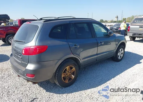 2009 Hyundai Santa Fe Gls из США, поврежденный, VIN 5NMSG13D29H317767